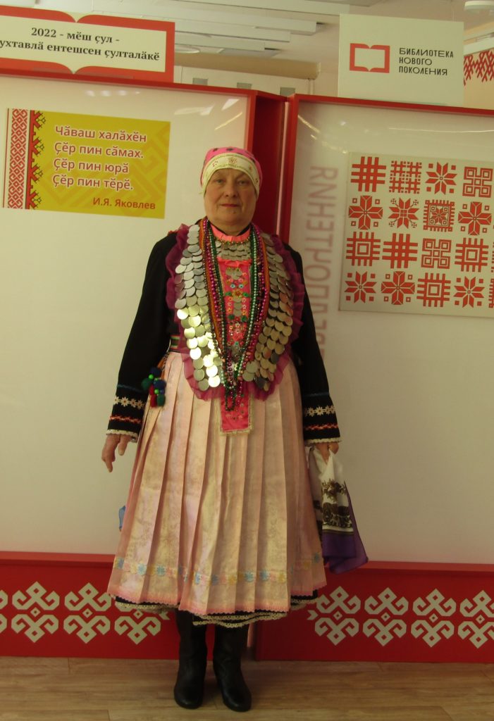 Конкурс чувашской одежды в Аликово