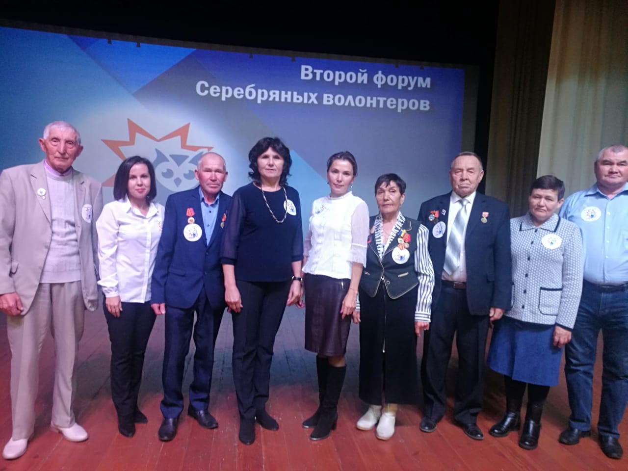 Серебряные волонтеры из Батырево